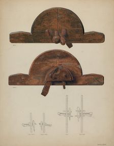 Groove Plane, c. 1937. Creator: Samuel Faigin