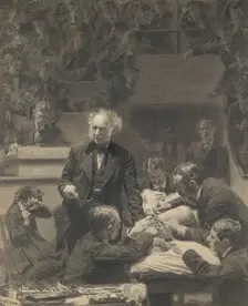 Gross Clinic, 1875-76. Creator: Thomas Eakins