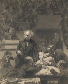 Gross Clinic, 1875-76. Creator: Thomas Eakins