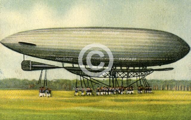 Gross-Basenach M I military airship, 1908, (1932). Creator: Unknown.