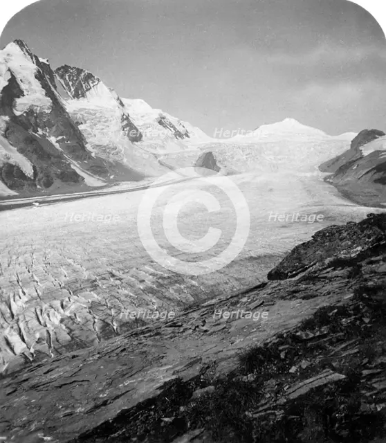Grossglockner, Hohe Tauern, Austria, c1900s.Artist: Wurthle & Sons