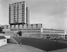 Grosvenor House Hotel, Charter Square, Sheffield, South Yorkshire, 1968. Creator: Michael Walters