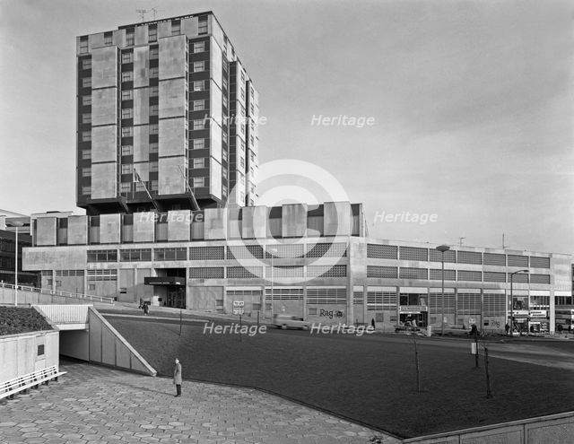 Grosvenor House Hotel, Charter Square, Sheffield, South Yorkshire, 1968. Creator: Michael Walters.