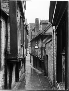Grope Lane, Shrewsbury, Shropshire, 1922. Creator: London Midland and Scottish Railway
