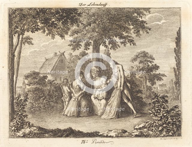 Growing Family, 1793. Creator: Daniel Nikolaus Chodowiecki.