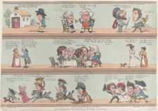 Grotesque Borders for Rooms & Halls, [November 20, 1800], reprint., [November 20, 1800], reprint. Creator: Thomas Rowlandson