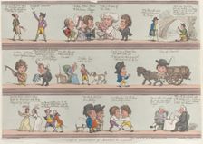 Grotesque Borders for Rooms & Halls, [October 20, 1800], reprint., [October 20, 1800], reprint. Creator: Thomas Rowlandson