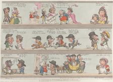 Grotesque Borders for Rooms & Halls, December 1, 1800., December 1, 1800. Creator: Thomas Rowlandson
