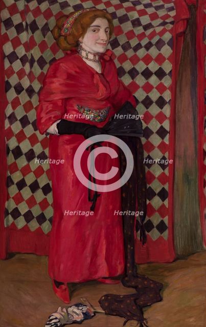 Grotesque Dwarf Woman, between 1912-1913. Creator: Wlodzimierz Blocki.