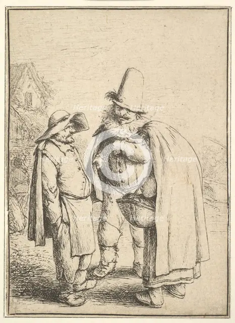 Grotesque Figures, 1610-85. Creator: Adriaen van Ostade.
