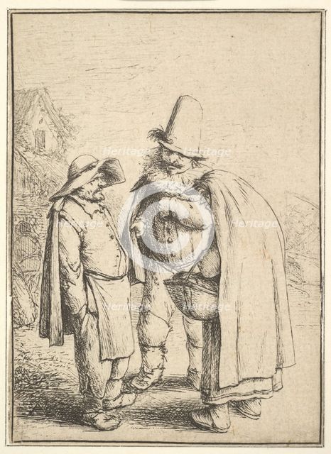 Grotesque Figures, 1610-85. Creator: Adriaen van Ostade.