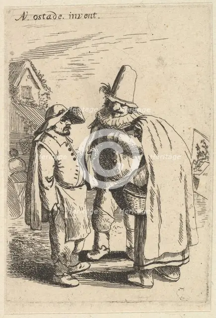 Grotesque Figures, 1610-85. Creator: Unknown.