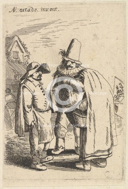 Grotesque Figures, 1610-85. Creator: Unknown.