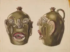 Grotesque Jug, c. 1936. Creator: Frank Fumagalli
