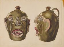 Grotesque Jug, c. 1936. Creator: Frank Fumagalli