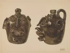 Grotesque Jug, c. 1936. Creator: Frank Fumagalli