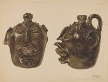 Grotesque Jug, c. 1936. Creator: Frank Fumagalli