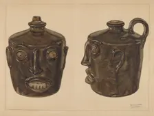 Grotesque Jug, c. 1936. Creator: Frank Fumagalli