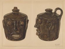 Grotesque Jug, c. 1936. Creator: Frank Fumagalli