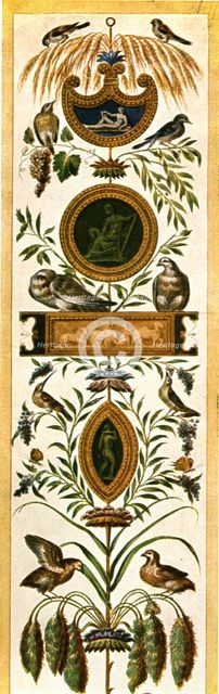 Grotesque paintings from the Vatican loggias, Rome, Italy, (1928).  Creator: Unknown.
