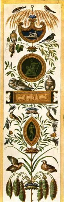 Grotesque paintings from the Vatican loggias, Rome, Italy, (1928). Creator: Unknown