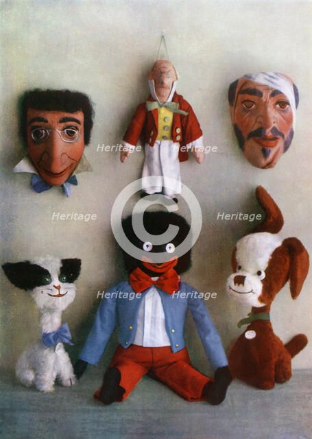 'Grotesque Toys', 19th century. Artist: Unknown