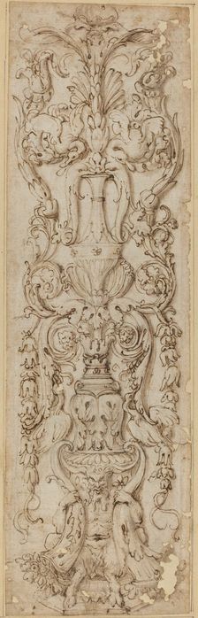 Grotesque with a Satyr. Creator: Unknown