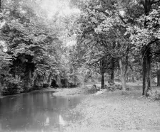 Grotto, Mill Creek Park, near Batavia, The, between 1880 and 1899. Creator: Unknown
