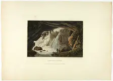 Grotto of Neptune, plate twenty-three from the Ruins of Rome, published February 1, 1798. Creator: Matthew Dubourg