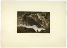 Grotto of the Sirens, plate thirty from the Ruins of Rome, published February 1, 1798. Creator: Matthew Dubourg