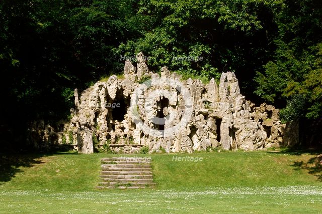 Grotto at Old Wardour Castle, Tisbury, Wiltshire, c2010-c2017. Artist: Jonathan Bailey.