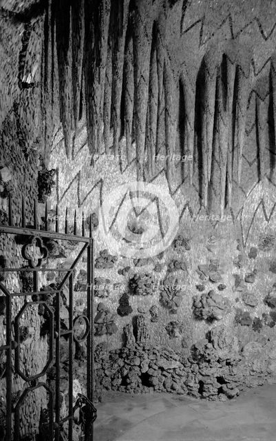 Grotto at Ascot Place, Winkfield, Berkshire, 1945. Artist: Eric de Maré