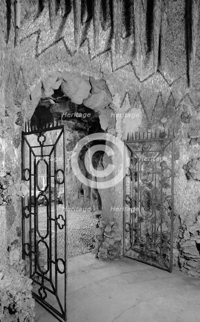 Grotto at Ascot Place, Winkfield, Berkshire, 1945. Artist: Eric de Maré