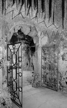 Grotto at Ascot Place, Winkfield, Berkshire, 1945. Artist: Eric de Maré