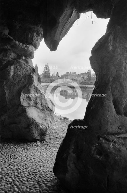 Grotto at Ascot Place, Winkfield, Berkshire, 1945. Artist: Eric de Maré
