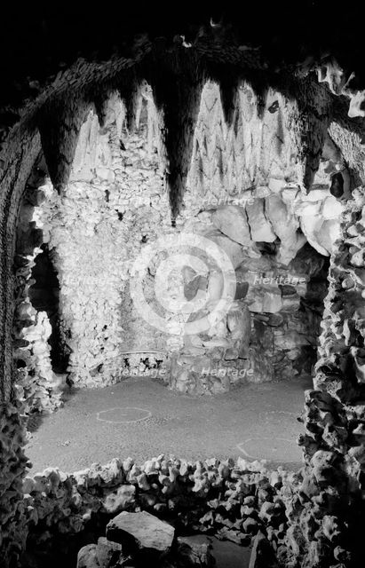 Grotto at Ascot Place, Winkfield, Berkshire, 1945. Artist: Eric de Maré