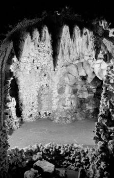 Grotto at Ascot Place, Winkfield, Berkshire, 1945. Artist: Eric de Maré