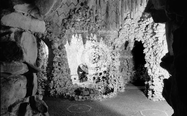 Grotto at Ascot Place, Winkfield, Berkshire, 1945. Artist: Eric de Maré