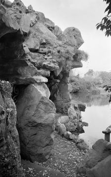 Grotto at Ascot Place, Winkfield, Berkshire, 1945. Artist: Eric de Maré
