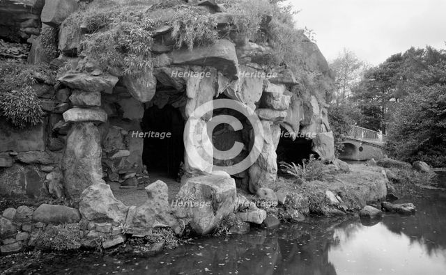 Grotto at Ascot Place, Winkfield, Berkshire, 1945. Artist: Eric de Maré
