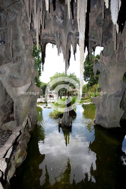 Grotto in the gardens, Bom Jesus do Monte Church, Braga, Portugal, 2009. Creator: Samuel Magal.