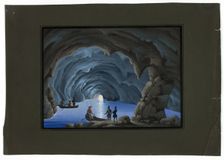 Grotto Scene, n.d. Creator: Unknown