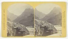 Grotto Spring, Grand Cañon, Colorado River, 1871. Creator: Tim O'Sullivan