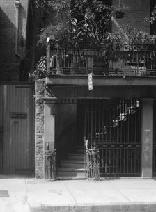 Ground floor of the Victor David House (Le Petit Salon), St. Peter Street, New Orleans, c1920-1926. Creator: Arnold Genthe