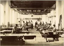 Ground floor of the main building. Locksmith's shop, 1898. Creator: Unknown