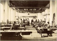 Ground floor of the main building. Locksmith's shop, 1898. Creator: Unknown