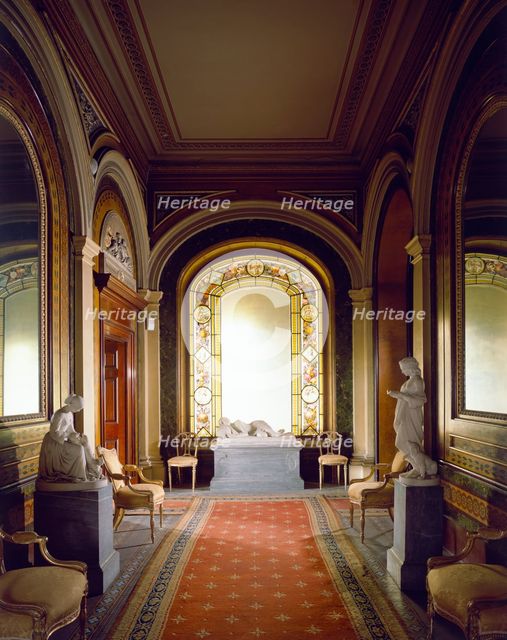 Ground floor hall of Brodsworth Hall, South Yorkshire, c2000s(?). Artist: Unknown.