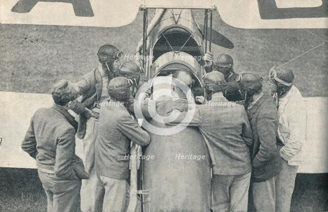 Ground Instruction in map reading, c1935 (c1937). Artist: Unknown.