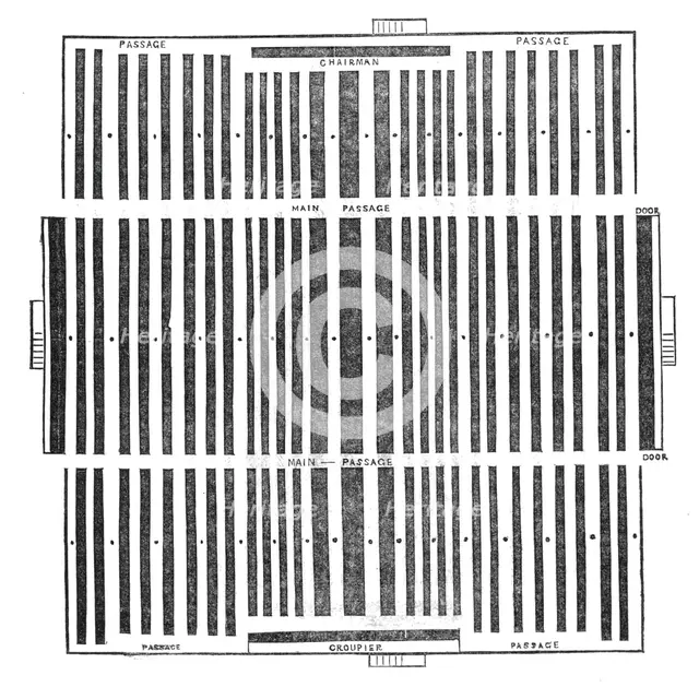 Ground plan of the Pavilion, 1844. Creator: Unknown.