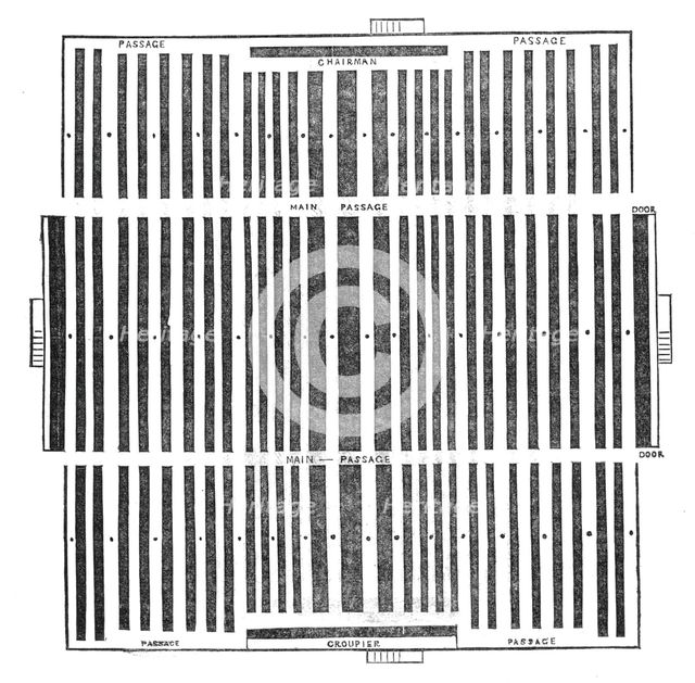 Ground plan of the Pavilion, 1844. Creator: Unknown.